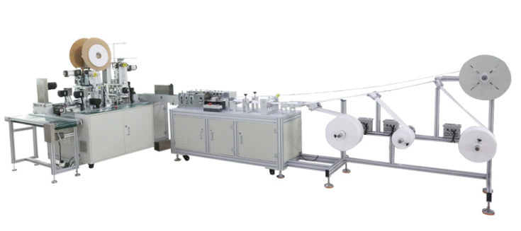 全自動一拖一內(nèi)耳包邊口罩機(jī)